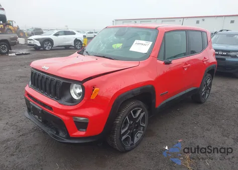 2020 Jeep Renegade Jeepster 4X4 z USA, uszkodzony, nr VIN ZACNJBABXLPL95542